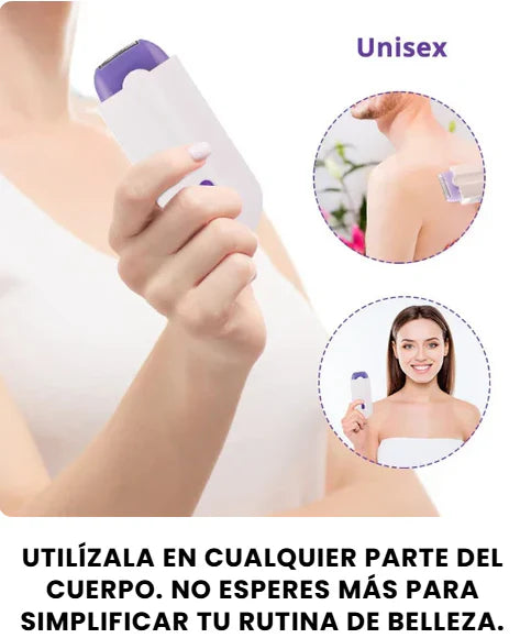 🌸DEPILADORA PORTATIL ELECTRICA 🙋♀️
