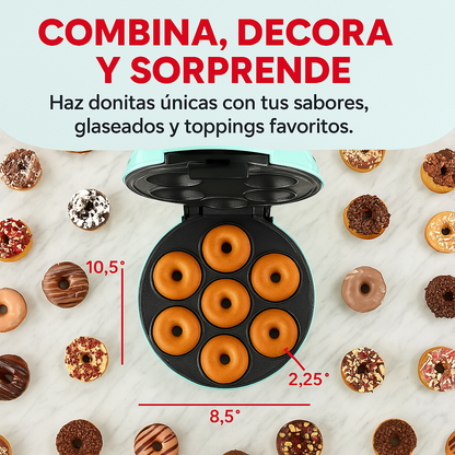 🍩 Prepara Mini Donas Caseras en Minutos