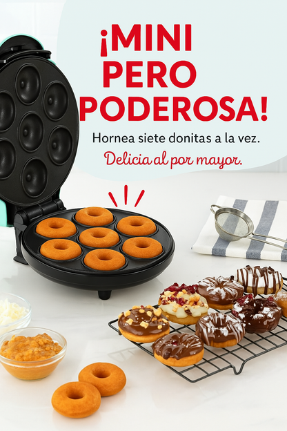 🍩 Prepara Mini Donas Caseras en Minutos