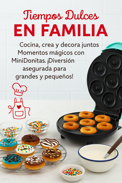 🍩 Prepara Mini Donas Caseras en Minutos