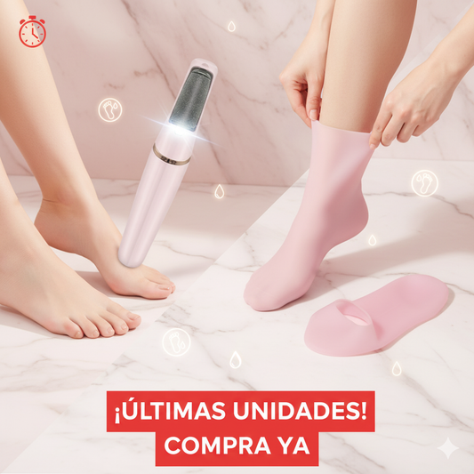 COMBO REMOVEDOR DE CALLOS Y MEDIAS